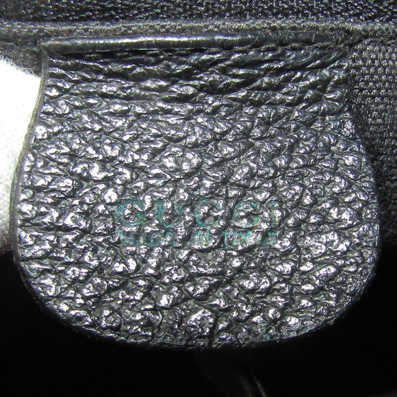 AUTH GUCCI BLACK SUEDE BACKPACK - Picture 6 of 7